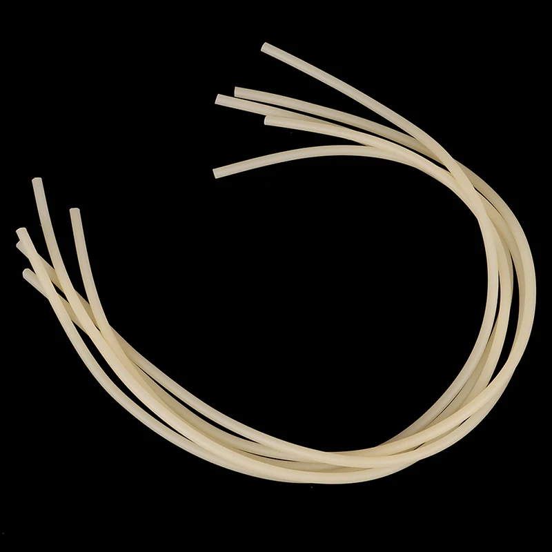 5pcs/lot Bicycle Tire Valve Core Hose Bike Small Rubber Band British Valve Core Hose Elastic Beige Tube Bicycle Accessories bicycle valve core tire valve core bicycle valve accessories