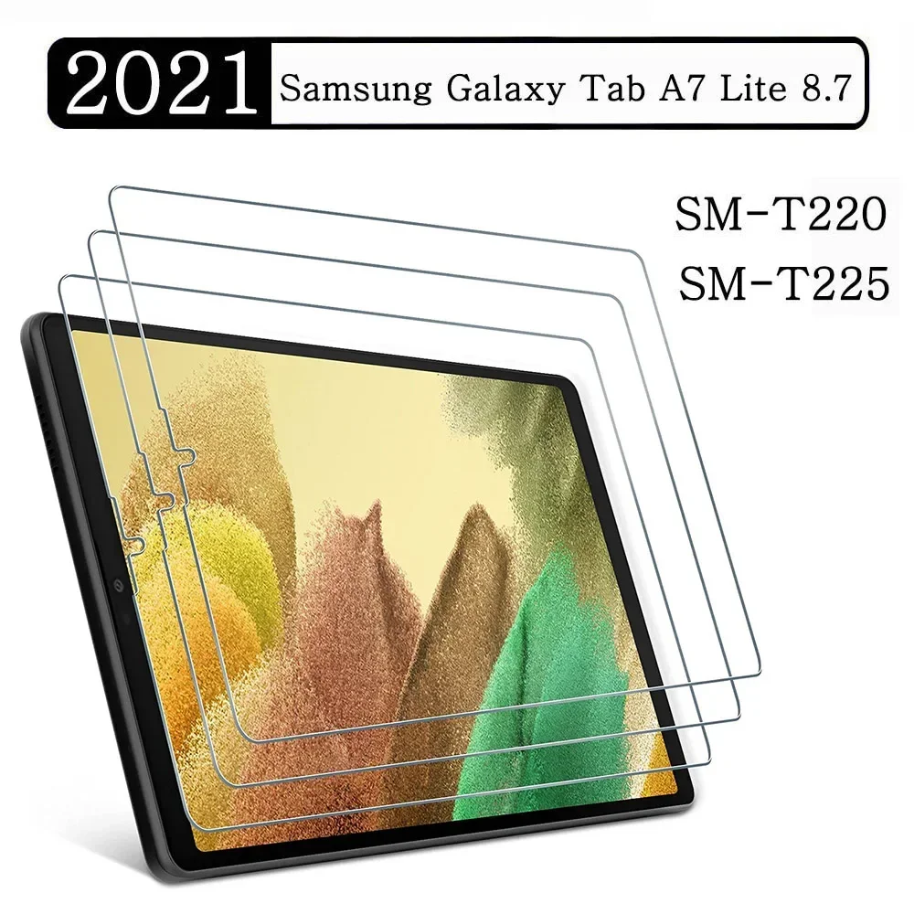 

(3 упаковки) Закаленное стекло для планшетов Samsung Galaxy Tab A7 Lite 8,7 дюйма