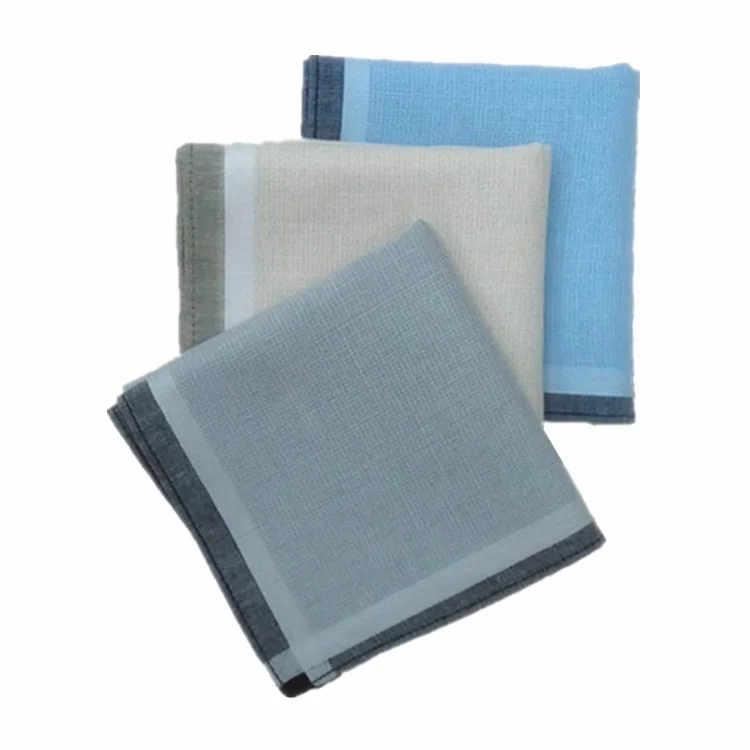 43-43CM-Cotton-Men-s-Handkerchief-Light-Color-Fresh-Handkerchief-Texture-Square.jpg 43 * Cm -Es Pamut Férfi Zsebkendő Világos Színű Friss Textúra Négyzet - Image 5