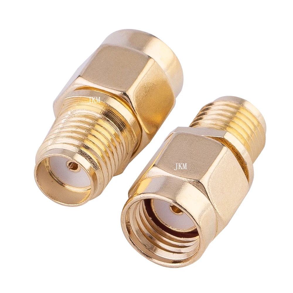 1 stücke RF Koaxial Coax Adapter RP SMA Männlich Weiblich zu RP SMA Männlich Weiblich Stecker – Detail 1