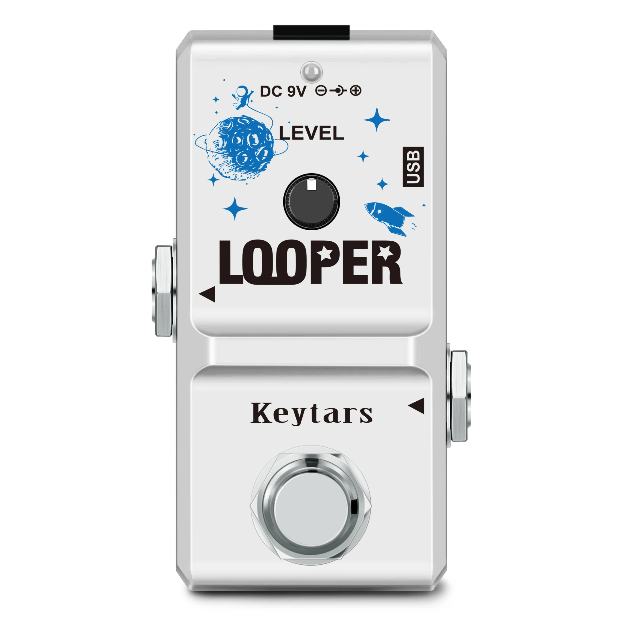 Keytarsln-332 Guitar Looper Pedal Digital Looper Effect Pedali Per Chitarra Elettrica Bass 10 Min Tempo Di Registrazione Rowin Pedale Per Chitarra