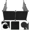 1 Set Cat Litter Box Enclosure Privacy Protector Durable Pp Material Anti-Splashing Easy Potty Training Gift For Pet Owners