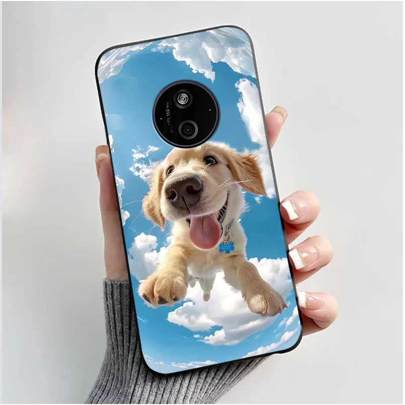 Aesthetic Luxury Soft Silicone Black Matte Phone Case Cover - Cute and Cool Design