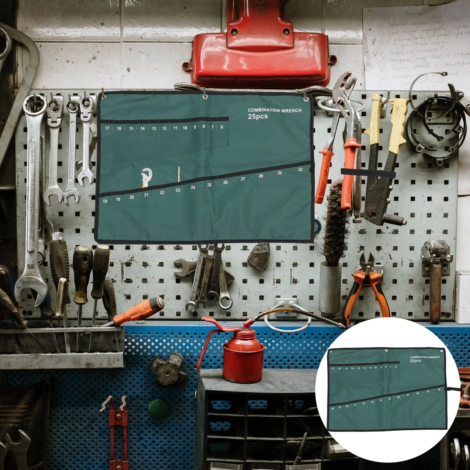 Tool Bag Wrench Repair Storage Utility Toolbox Electrician Organizer Pouch Package