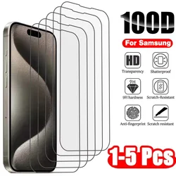 Premium Tempered Glass Screen Protector Pack - 5PCS Tempered Glass (S23 FE)