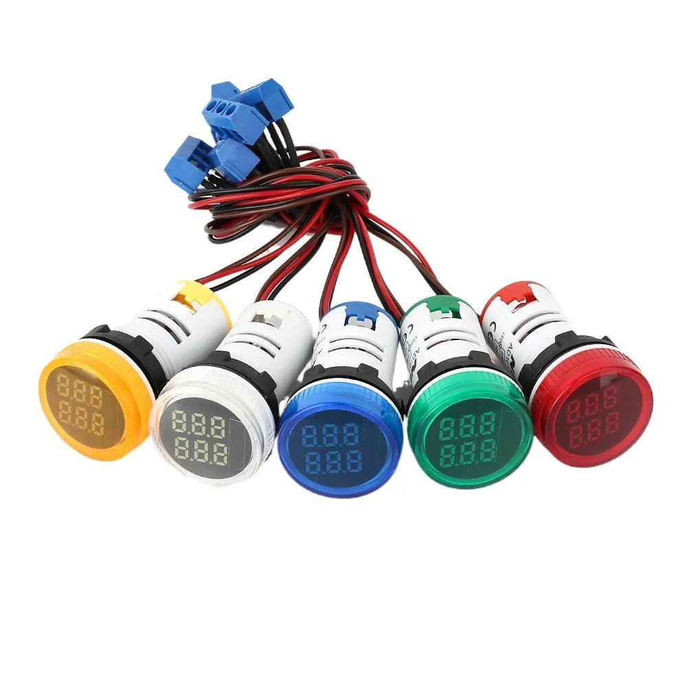 

Round Electric small counter mini counter digital display counter indicator light counter AC220-380V