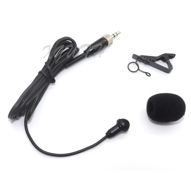 Microfone de Lapela Me2 Preto para Sennheiser g3 g4 Me2-ii Mke2 Clip-on Microfone sem Fio Sistema de Microfone Condensador Omnidirecional - Image 3