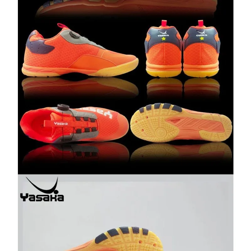 Brand Unisex Professional Table Tennis Shoe Designer Quick Lacing Badminton Gym Shoe Light Weight Flat Bottom Athletic