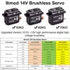 9imod 50KG 60KG 70KG Metal Gear Brushless Digital 14V High Voltage Waterproof Servo Suitable for 1/8 1/10 RC Car 6
