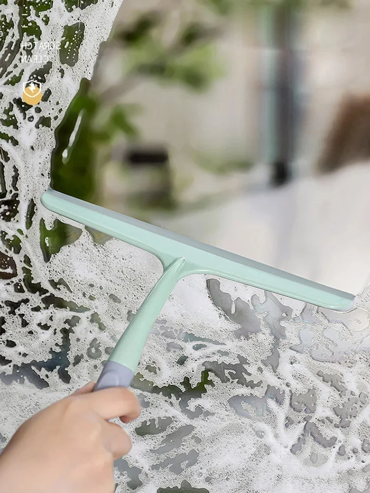 Description Picture 4 of itemMulti-Purpose Silicone Scraping Washing Household Window Bathroom Kitchen Glass Cleaning Tool Floor Surface Small Wiper