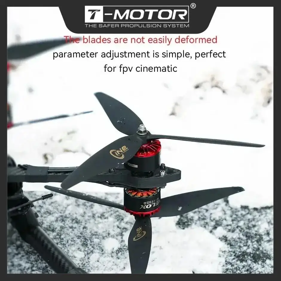 Hélices 3 pales 7.5-10.5" Nylon Carbone Drone FPV