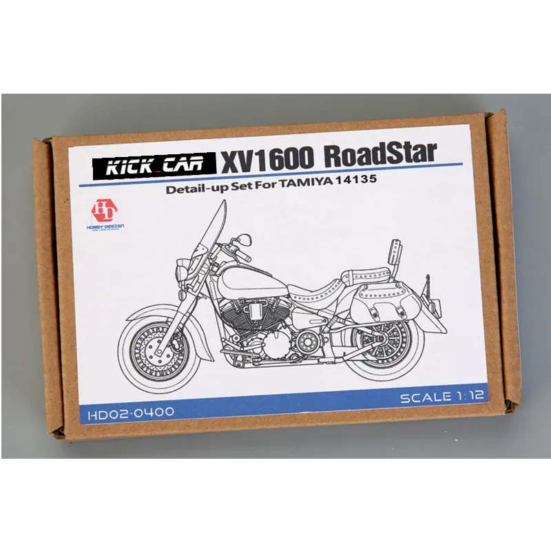 

Hobby Design 1/12 HD02-0400 XV1600 Roadstar Custom Detail-UP Set Modified Parts