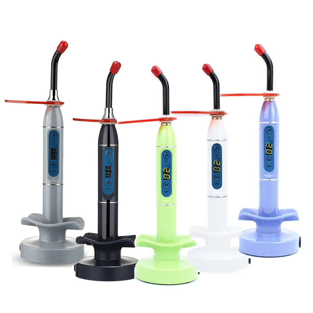 Dental Aushärtung Licht Drahtlose Led Lampe Cordless Licht Aushärtung Einstellbare Blau Licht Aushärtung Maschine Stärken Dental Werkzeuge