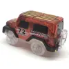 Mini LED Inertia Power Light Up Cars Track Car Electronic Car Toy Race Track 3