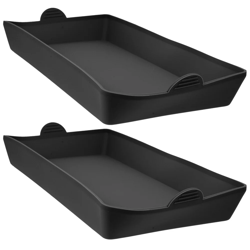 

2 Pcs Silicone Bakeware Round Molds for Baking Trays Oven Toast Cooking Pan Cake