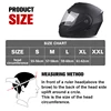 DOT Certification Uchoose Motorcycle Helmet Double Lens Cross Section Helmet Safety Modular Flip Helm Unisex Helmet With Visor 3
