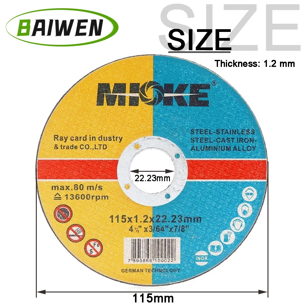 Cutting Disc Grinding Disc Abrasive Wheel Grinding Wheel Cutting Blade Saw Blade 1PC Metal 75/105/115/125mm Cut Off Wheels for Grinders