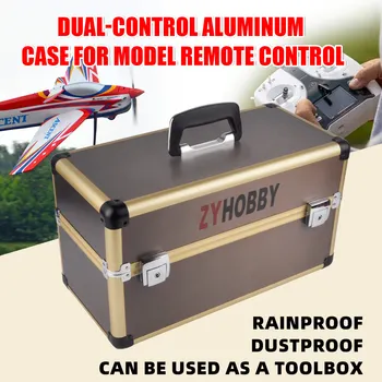 RC Drone Radio Remote Controller Aluminum Case Rainproof Dustproof Avoid Bumping Convenient for Travelling