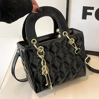 New Woman shoulder bag Handbag for Women 2025 Crossbody bag pattern PU Portable bucket bag ladies messenger bags 3