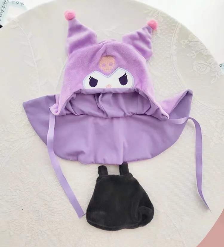 Cute Kuromi Plush Toy Dress Up Doll Suit Clothes Outfit For 20 Cm