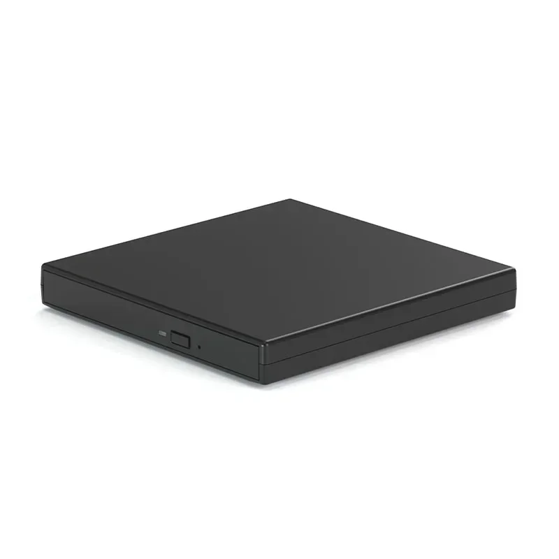 External CD DVD Drive for Laptops Desktop PCs, USB 2.0 Slim Protectable External CD-RW Drive DVD-ROM Burner Player