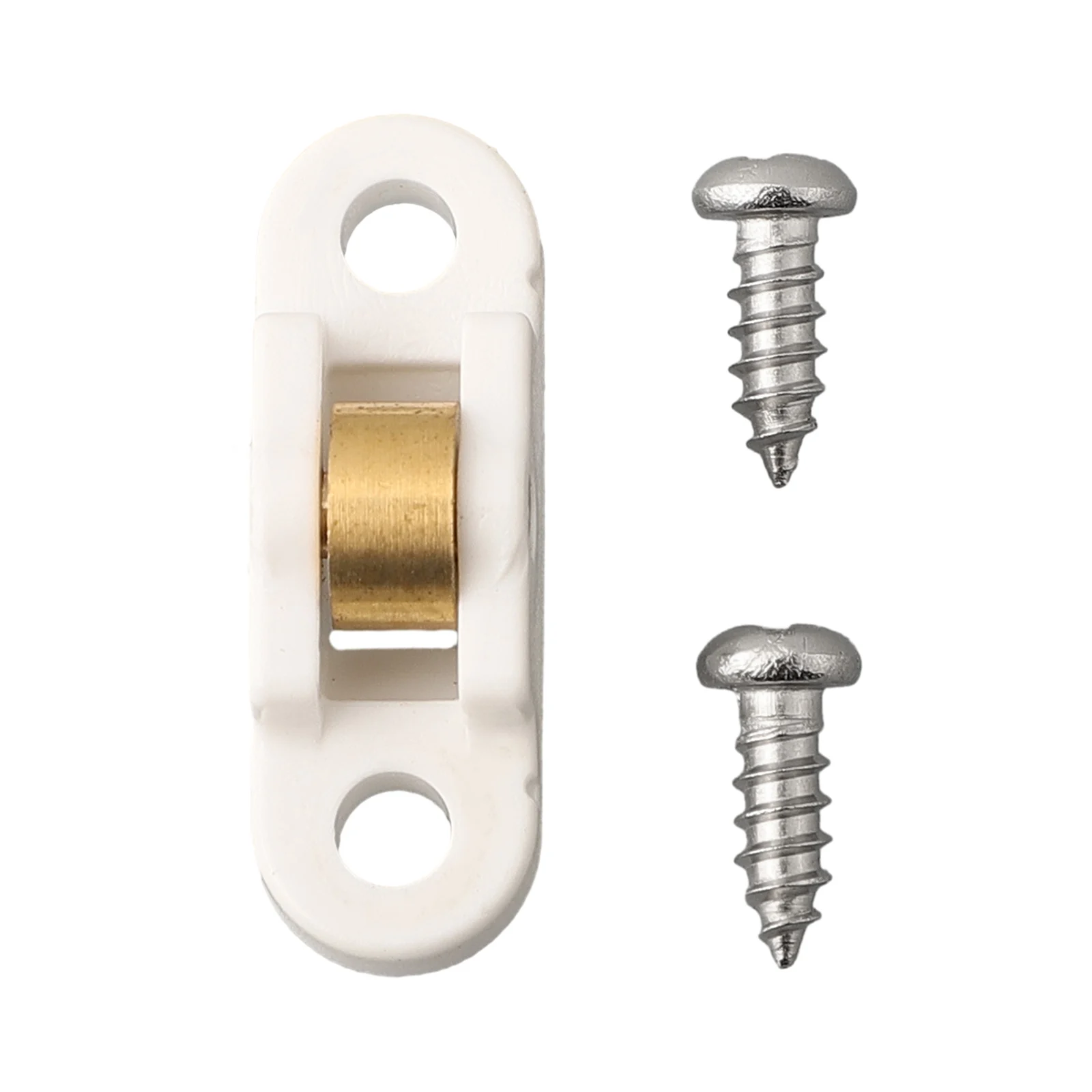 Stainless Steel Door Window Pulley Flat Slot Wheel Sliding Door Fittings Glass Sliding Rollers Screen Window Nylon Pulley