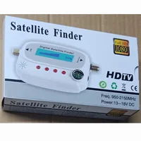 Горячий светодиодный цифровой спутниковый искатель SF08 Приемник спутникового сигнала HD ТВ-приемник спутниковый декодер Satfinder с компасом 4 светодиодных индикатора — изображение 4
