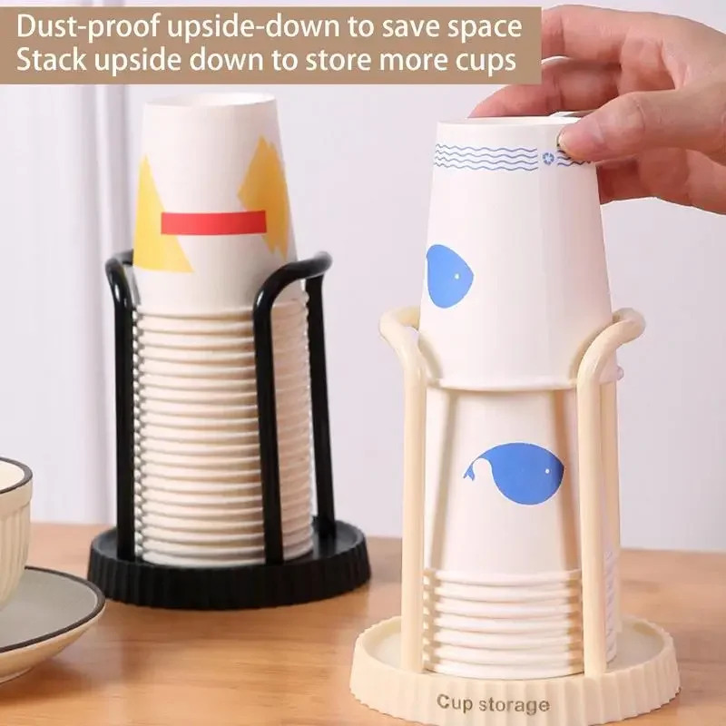 Disposable Cup Storage Shelf Cup Storage Holder 1PC