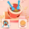 Baby Musical Instrument Montessori Toy Hand Drum Percussion Shape Matching Maze Rolling Ball Game Fine Motor Skill Education Toy 4
