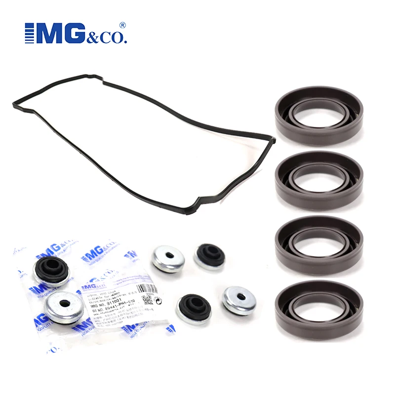 OE#12341-PNA-000 12342-PCX-004 90441-PNA-010 VALVE COVER GASKET KIT SET Aluminum Gasket Kits for 2002-2006 Aacura RSX TSX Hhonda Aaccord Ccivic CRV