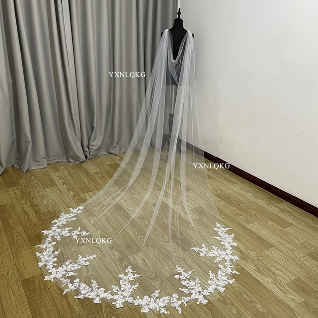 Bridal Tulle For Silk-Like Drape Veil | Natural Silk White