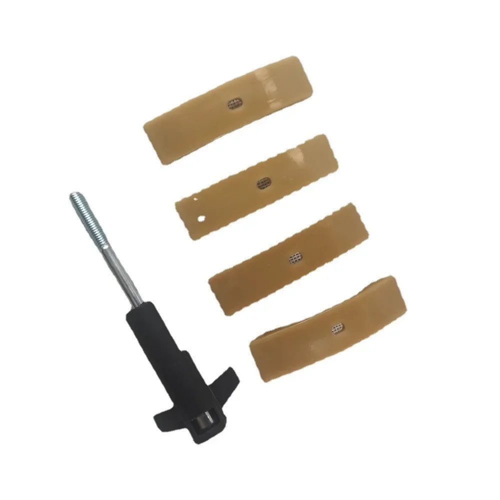 Engine Timing Tool Set Turbo Timing Camshaft Chain Tensioner Shoe Pads + Halter For 1.8T Golf Beetle Jetta A4 TT 058109088K 058109088B 4pcs