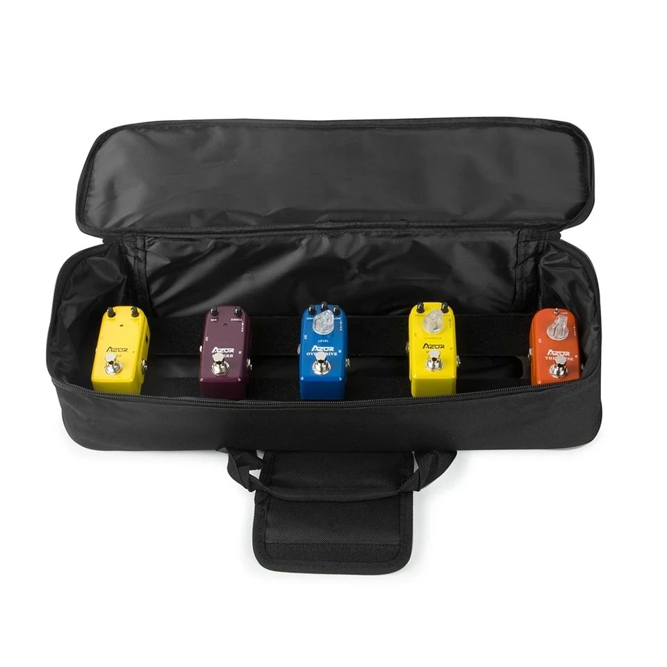 Pedaliera Per Chitarra Compatta 38x12,7cm - Con Borsa Trasporto - Foto 10