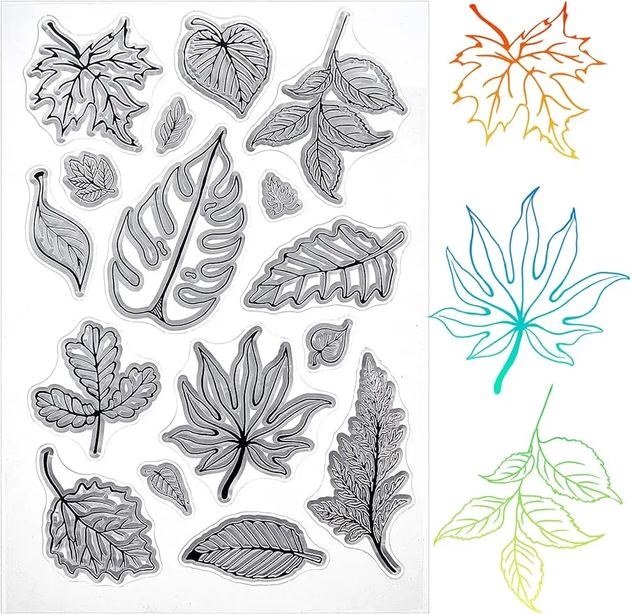 FRANCOBOLLI TRASPARENTI TEXTURE unica per creazione di carte fiore