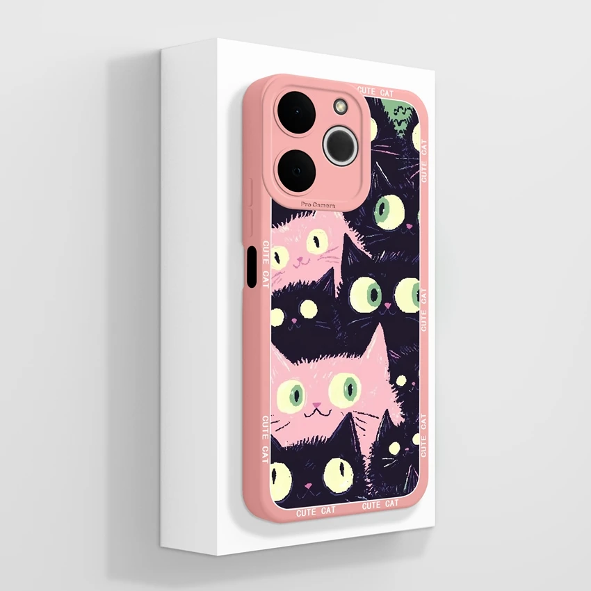 Fantasy Colorful Butterfly Liquid Silicone Shockproof Phone Case