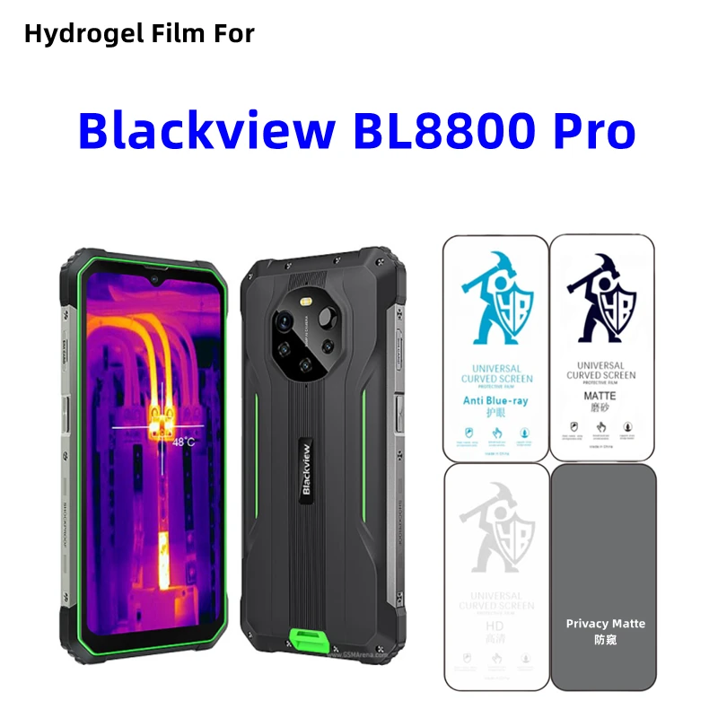 3pcs-hd-anti-blueray-hydrogel-film-for-blackview-bl8800-pro-screen-protector-for-blackview-bl8800-pro-privacy-matte-film