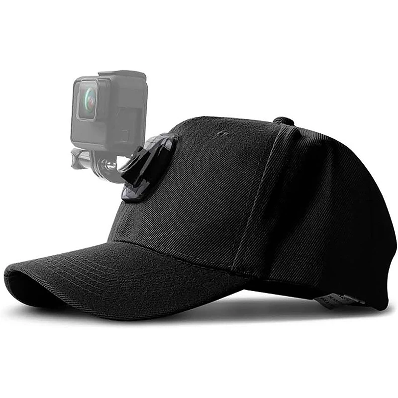 Baseball Hat Mount Quick Release Holder For GoPro Hero 13 12 11 10 9 8 5 SJCAM AKASO Insta360 DJI Osmo Action Camera Accessories