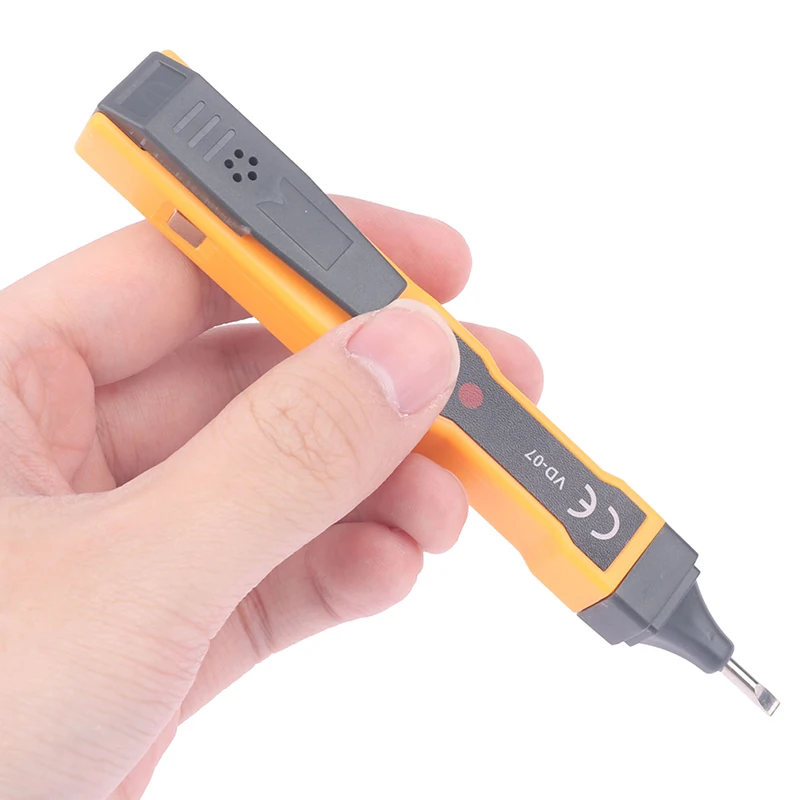 Stylo Testeur De Tension 2-en-1 Avec écran Digital Et Détection Sans Contact - Pour électriciens Et Bricoleurs
