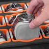 2/8/12 Grids Watch Organizer Box Jewelry Display Storage Case Anti-drop Waterproof Dustproof Watch Suitcase Flannel Watch Pillow 3