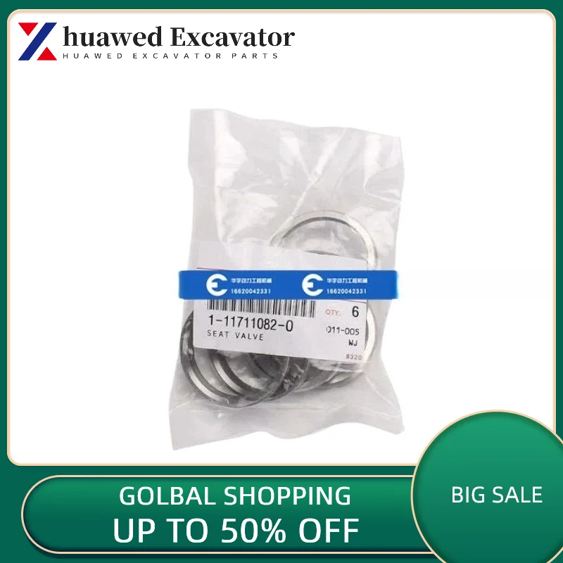 

Hitachi zx470-3/zx450-3/zx870-3 Valve Seat Ring 6wg1 Electronic Injection Cylinder Head Valve Seat Ring Original Factory