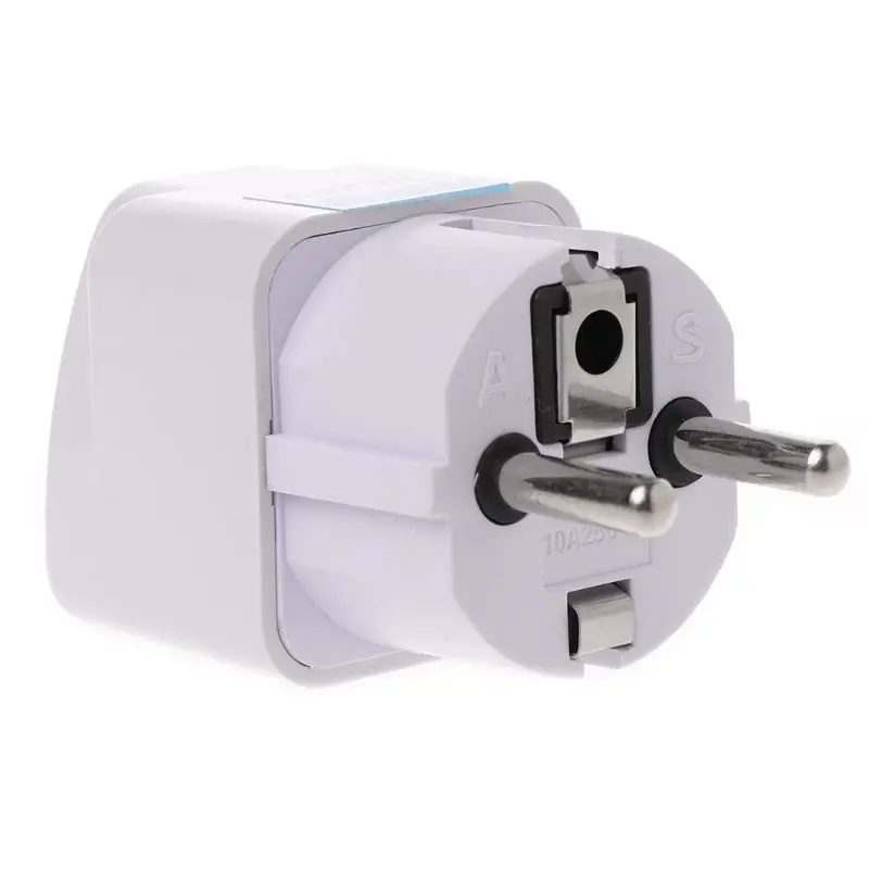 

Universal US EU AU UK to GER Power Socket Plug Travel Electrical Adap