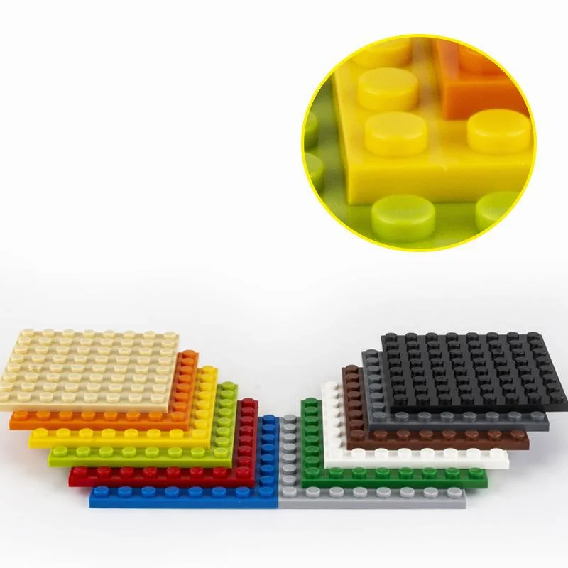 

5pcs Bulk Small Particle 41539 8x8 Floor Plate MOC Building Block Accessories Building Block Castle Toys
