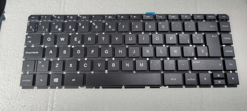 

Испанская клавиатура для HP 14-AC 14-AF 14-AQ 14-DF 14-AM TPN-I119 240 G3 G4 245 G4 246 G3 G4 240 G5 245 G5 246 G5 340 G2