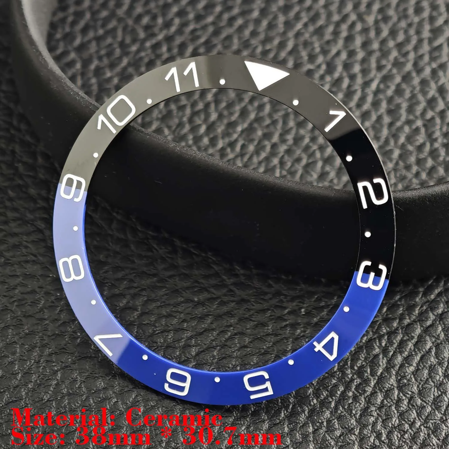 Ceramic Luminous Bezel Insert for Men's Watch - Premium Replacement Accessory