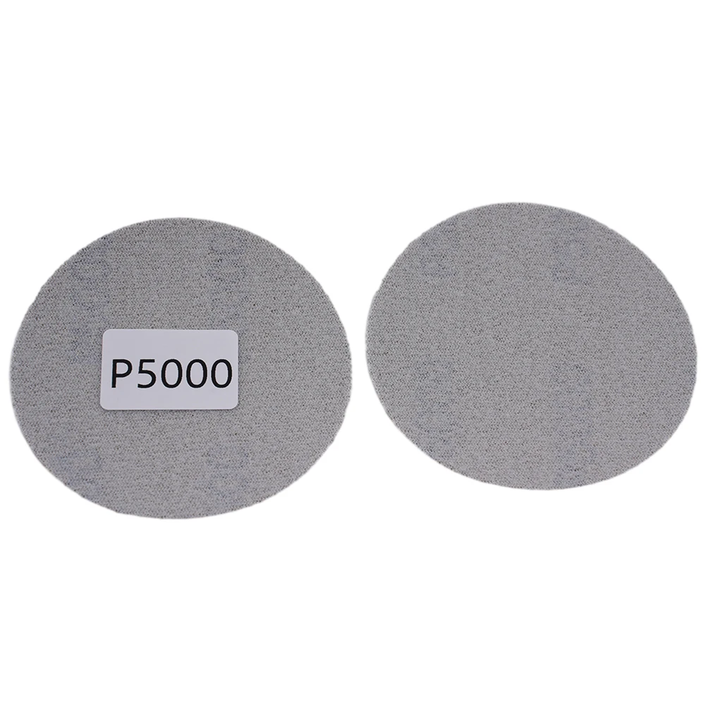 

50pcs Sandpaper Abrasive Dry Hook Kit Loop Round Sanding Discs Wet 3 Inch Reliable Durable Practical Brand New