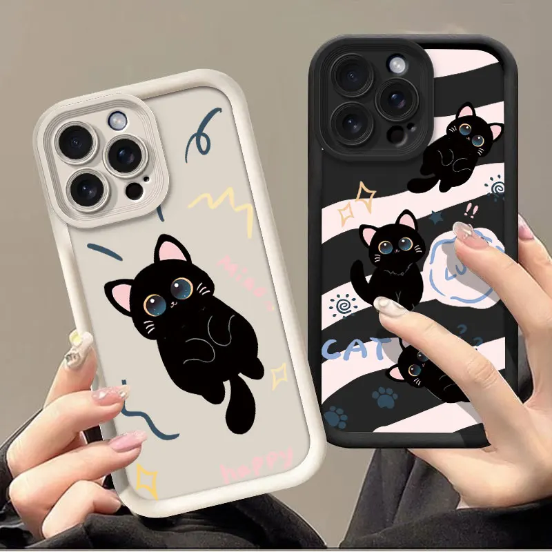 Cartoon Cute Silicone Shockproof Protective Phone Case