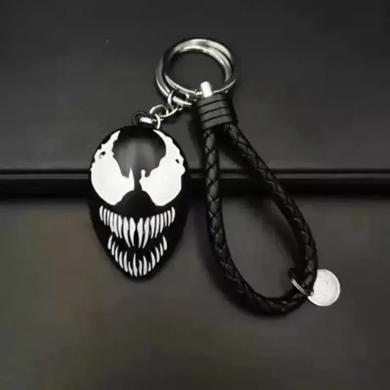 3pcs Deadpool Venom Keychains