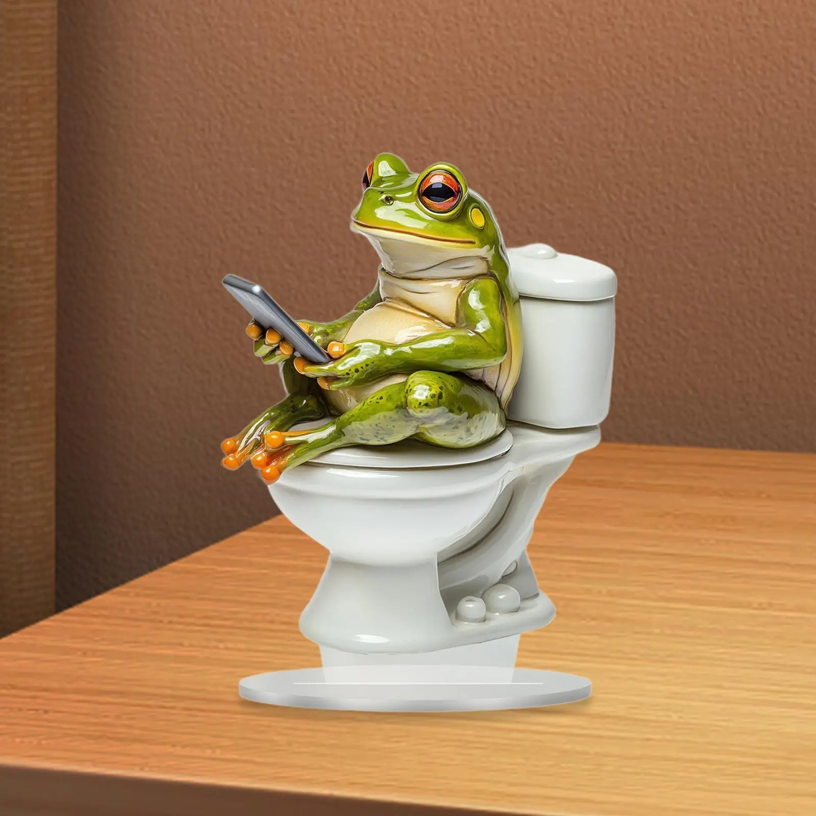 Frog Plaque Decor Animal Acrylic Sign Accent Gift Collectible Table Ornament Desk Sign for Bookshelf Party Office Christmas https://ae01.alicdn.com/kf/S341b311020184b78b5298042cd3921a79.jpg