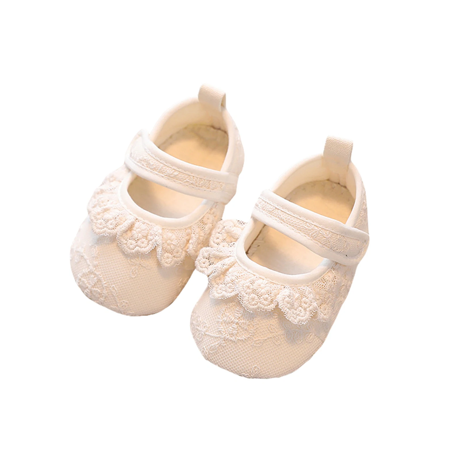 Baby Shoes Soft Sole Shoes Infant Baby Girls Lace Bowknot Flats Spring Autumn