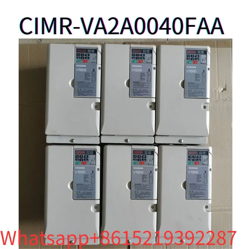 

second-hand V1000 frequency converter CIMR-VA2A0040FAA 11/7.5KW 220V tested ok